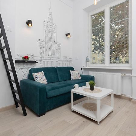 Aleja Wyzwolenia Studio with Mezzanine Warsaw Downtown by Noclegi Renters Exterior photo